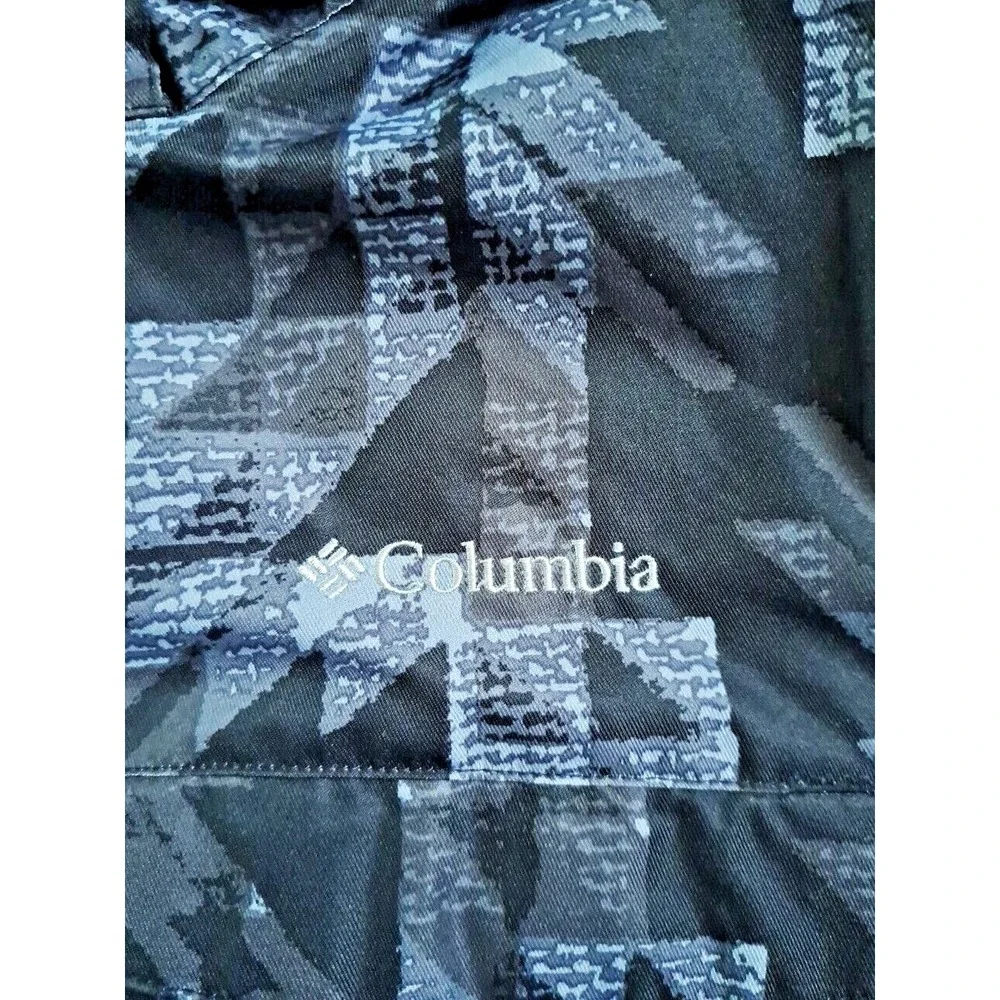 Columbia Jacket Youth Sz. XL 18-20 Black Gray Interchange Shell Only Ski Outdoor